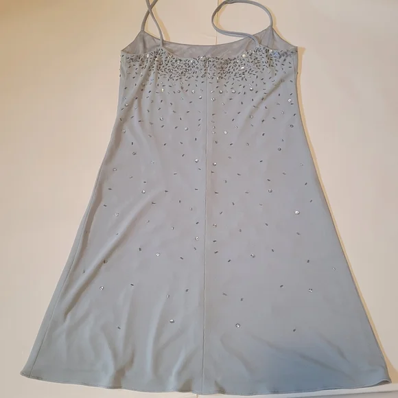 Laundry By Shelli Segal Blue Mini Dress - Picture 4 of 4